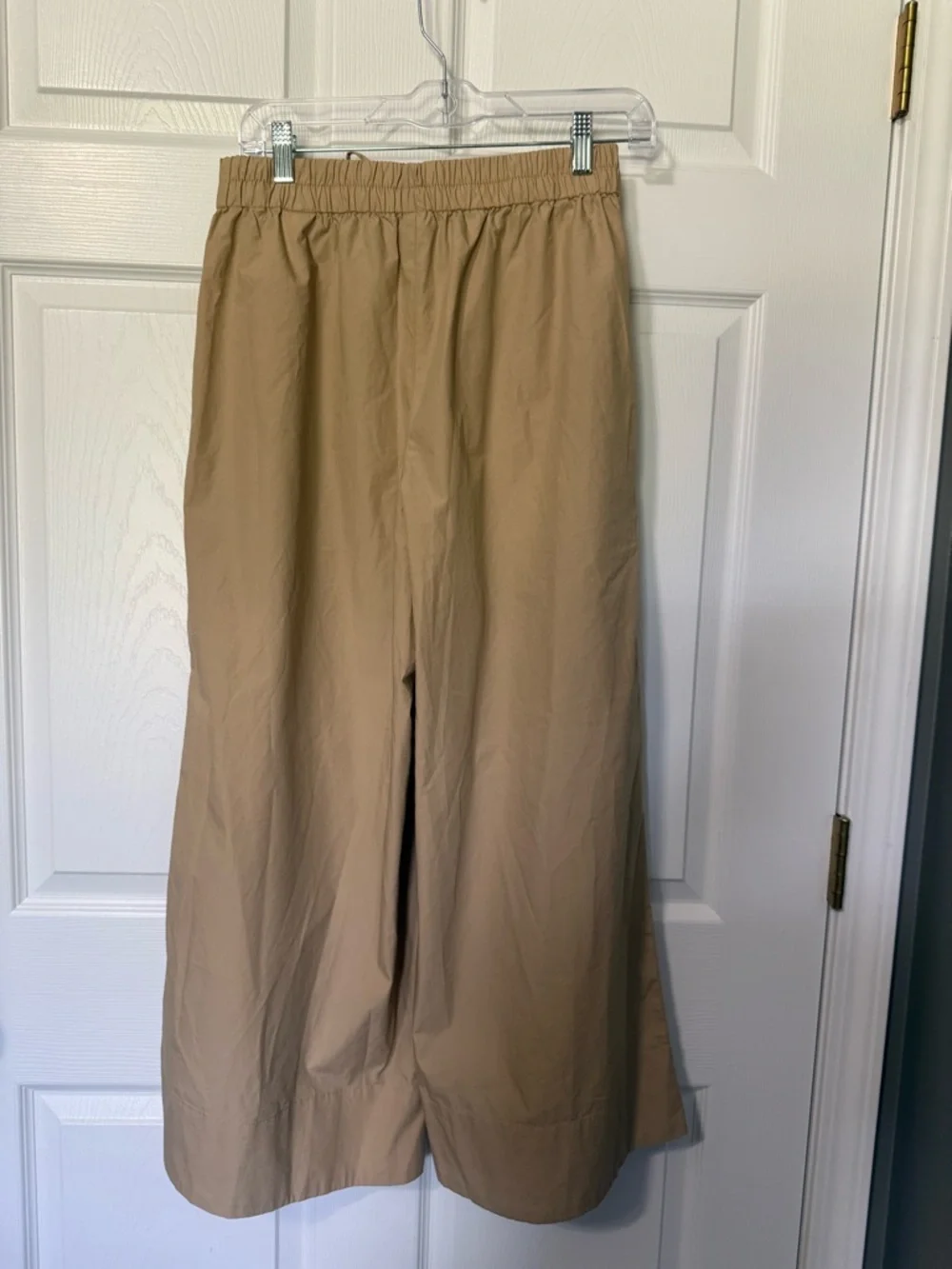 Banana Republic Khaki Wide Leg Drawstring Pants- XS - Picture 4 of 7